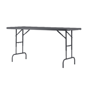 Fällbart och höjdställbart arbetsbord